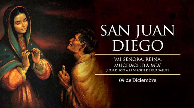 Hoy se celebra a San Juan Diego, el vidente de la Virgen de Guadalupe